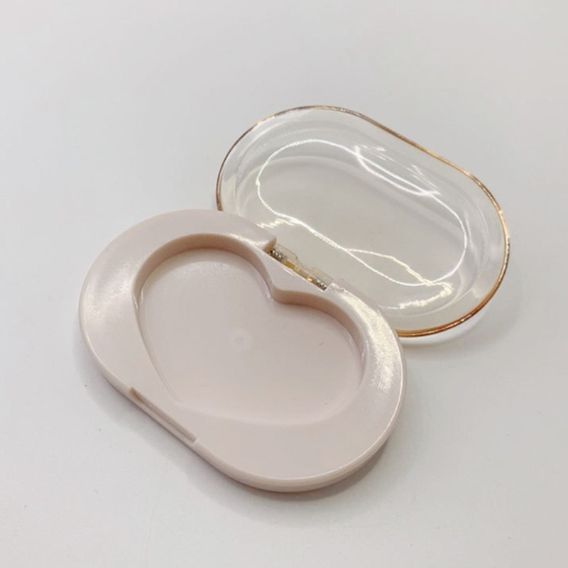 RO-BST10 Oval flip-top snap-on blush case