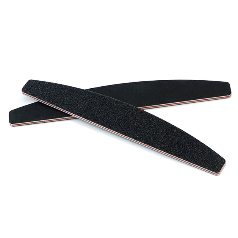 RO-NP012 Plastic black frosted nail polishing file
