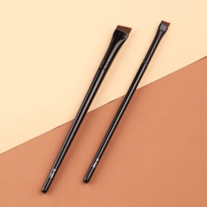 RO-CB007 Ultra-thin bevel blade fiber eyebrow brush and eyeliner brush