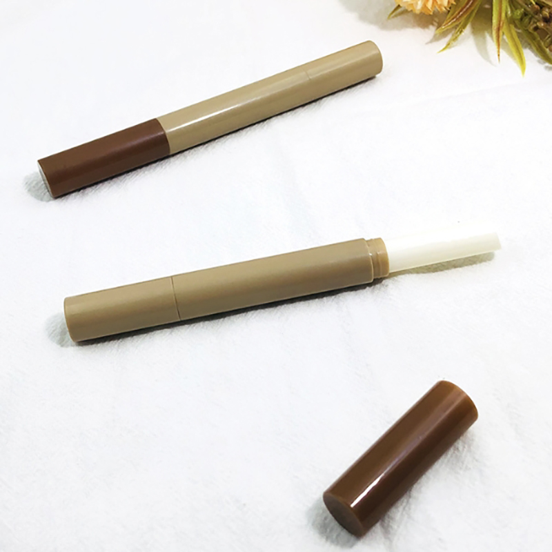 RO-LLT08 Double-head multi-functional brush tip lip liner tube