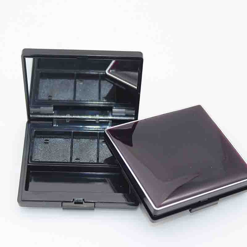 RO-EB004 Black two-tone eyeshadow palette