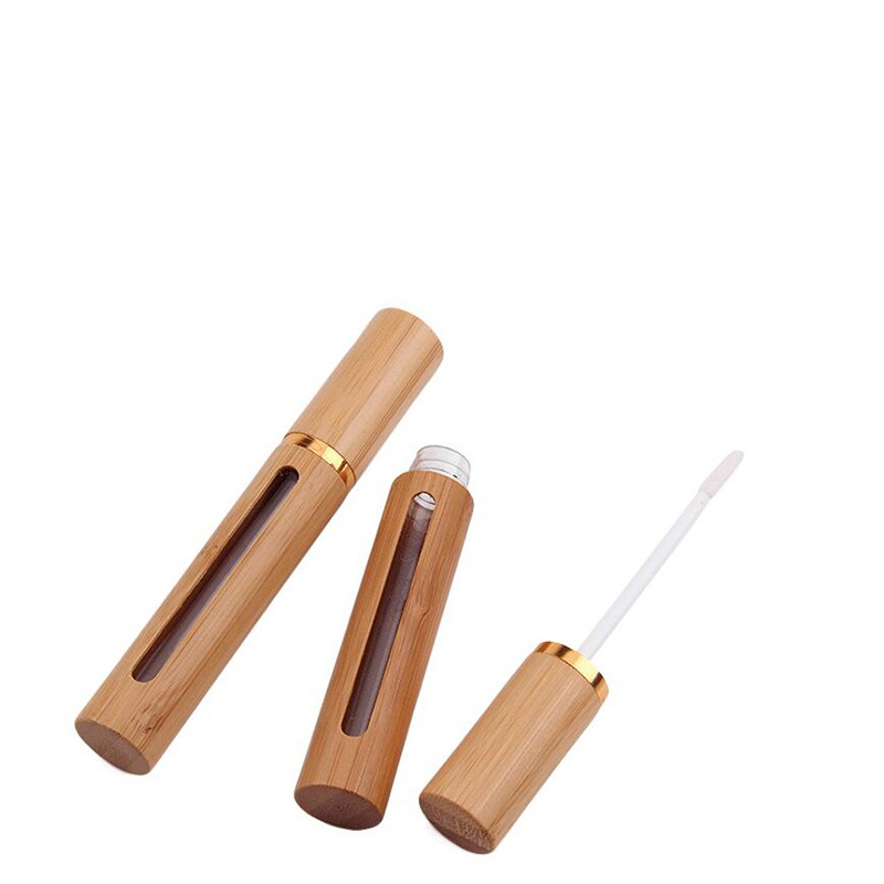 RO-LGT56 Bamboo cover lip gloss tube