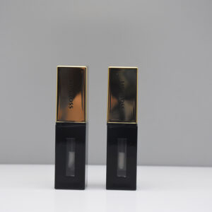 RO-LGT57 Square gold-covered lip gloss tube
