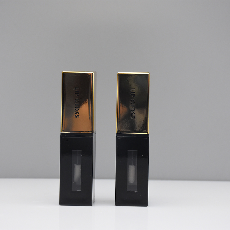 RO-LGT57 Square gold-covered lip gloss tube