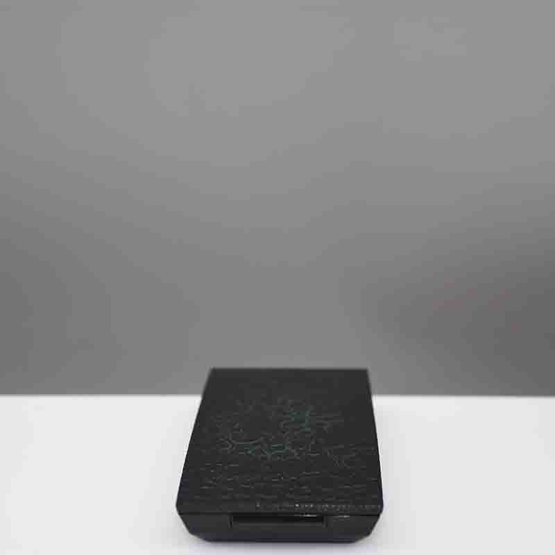 RO-EB006 Black matte patterned eyeshadow palette