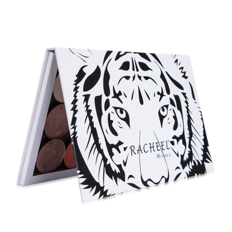 RO-EB013 White hard cardboard eyeshadow box