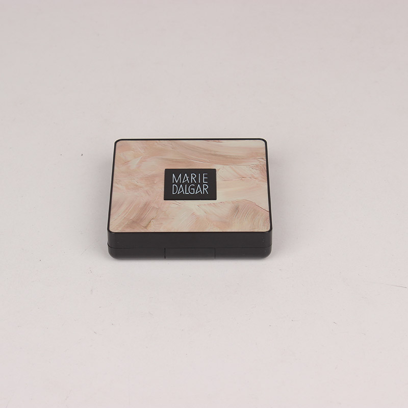 RO-EB016 Black metallic pattern eyeshadow palette