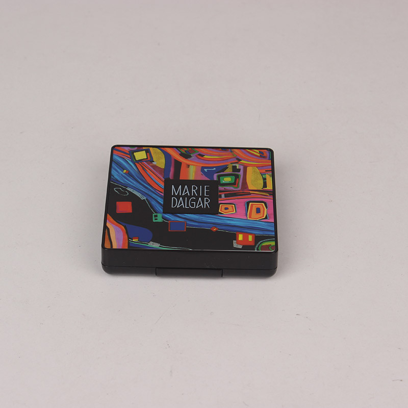 RO-EB023 Colorful oil painting style eyeshadow box