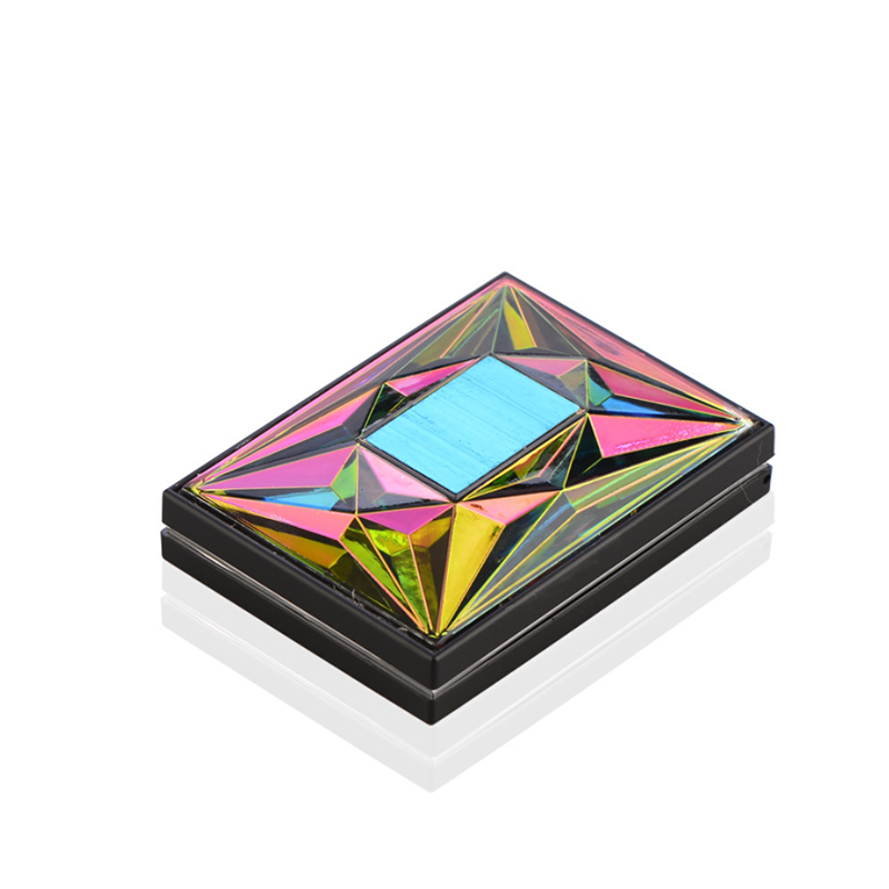 RO-EB040 Square-shaped single compartment eyeshadow compact
