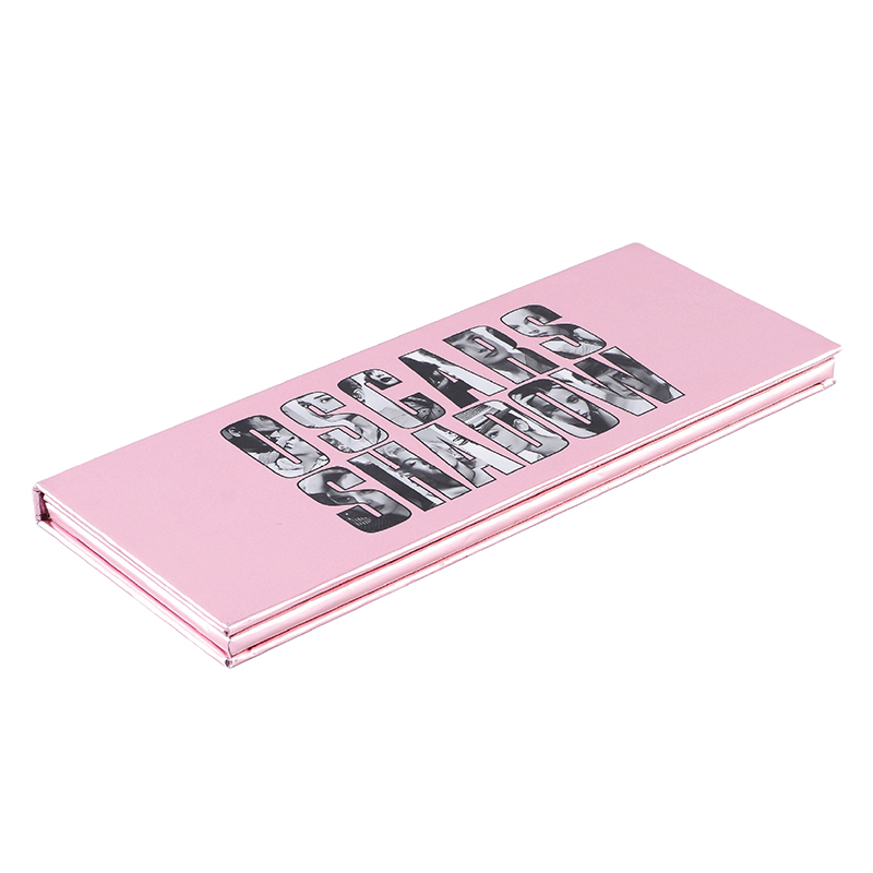 RO-EB059 Twelve-color plastic pink eyeshadow container